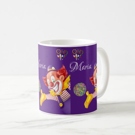 Mug clown (Devant droit)