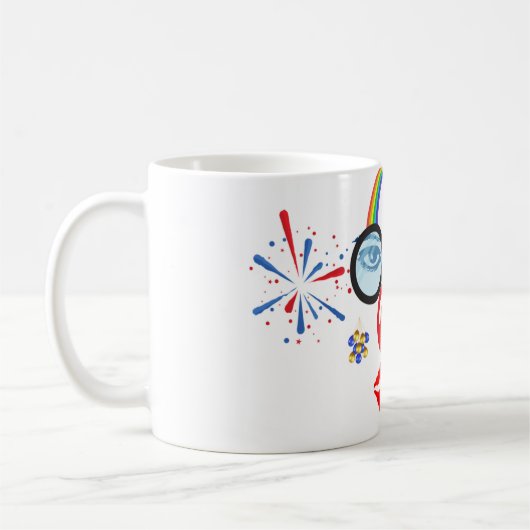 Mug Clown coloré (Gauche)