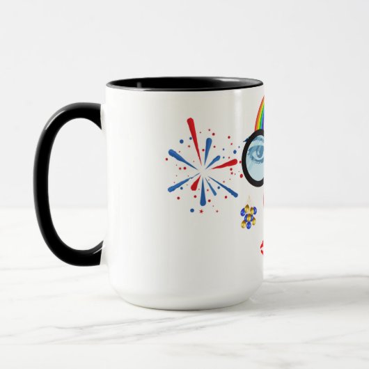 Mug Clown coloré (Gauche)