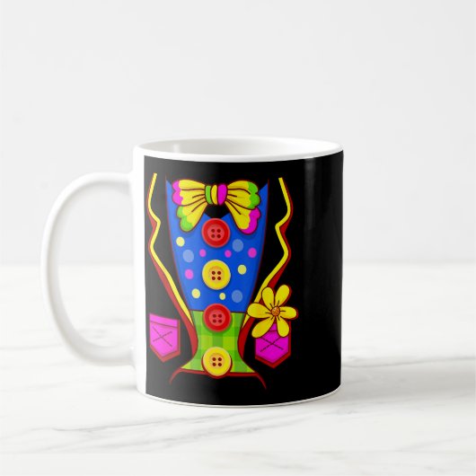 Mug Clown Costume Circus (Gauche)