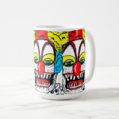 mug CLOWN CRÉATURE HALLOWEEN (Devant droit)