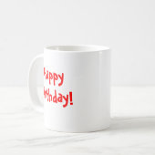 Mug clown d'anniversaire (Devant gauche)