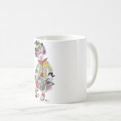 Mug Clown de clochard (Devant droit)