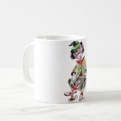 Mug Clown de clochard (Devant gauche)