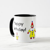 Mug Clown de joyeux anniversaire (Devant gauche)
