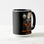 Mug Clown effrayant Halloween (Devant droit)
