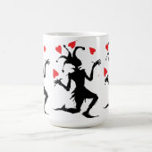 Mug Clown Effrayant Jouant avec des Cœurs (Centre)