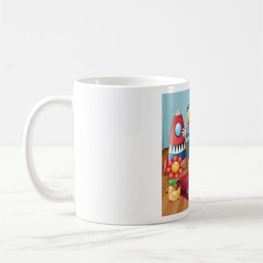Mug Clown Et Jouets (Gauche)