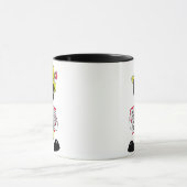 Mug Clown Girly mignon avec Accordian (Centre)