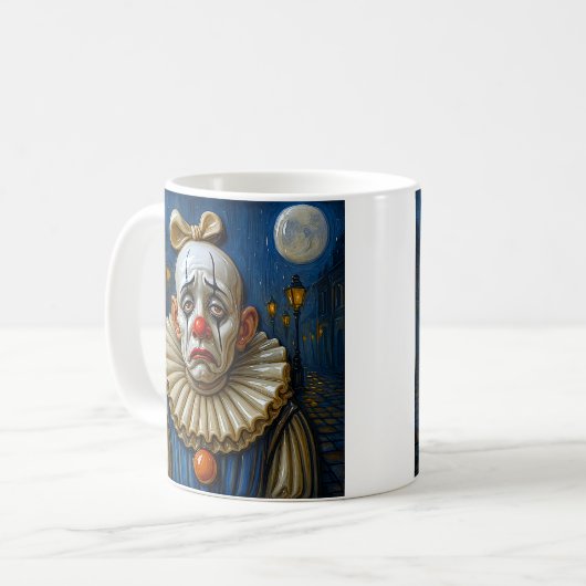 Mug Clown Lune (Devant gauche)