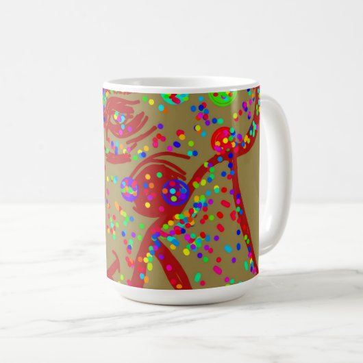 Mug Clown Reindeer  (Devant droit)