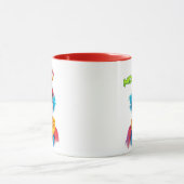 Mug Clown rigolo avec chapeau rouge. (Centre)