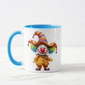 Mug Clown rigolo prêt à faire rire. (Gauche)