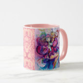 MUG CLOWN ROSE MUSICAL AVEC HIBOU (Devant droit)