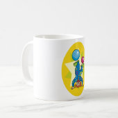 Mug Clown sur sa tête (Devant gauche)