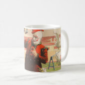 Mug Clowns Avec Oies, Coqs Et Âne. (Devant droit)