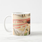 Mug Clowns Avec Oies, Coqs Et Âne. (Gauche)