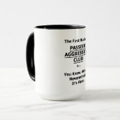 Mug Club Aggressif Passif (Devant gauche)