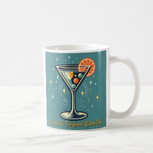 Mug Club Atomic Martini Cocktail Rétro Futuriste