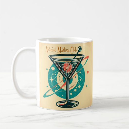 Mug Club Atomic Martini Espace Âge (Gauche)
