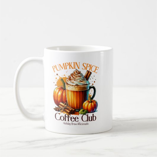 Mug Club citrouille Spice Coffee (Gauche)