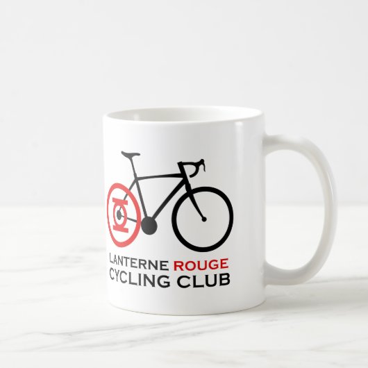 Mug Club cycliste Lanterne Rouge (Droite)