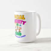 MUG CLUB D'ANXIÉTÉ SOCIALE (Devant droit)