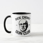 Mug Club d'arme à feu de Dick Cheney (Gauche)