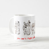 MUG CLUB DE COMBAT (Devant gauche)