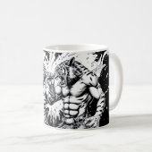 Mug Club de combat - Tigres (Devant droit)