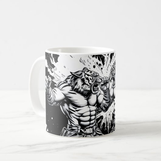 Mug Club de combat - Tigres (Devant gauche)