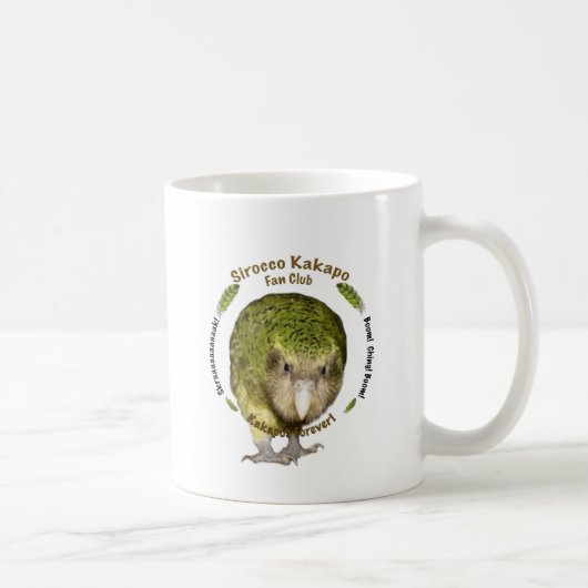 Mug Club de fan de Kakapo de sirocco (Droite)