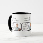 Mug Club de fans de Jane Austen (Devant gauche)
