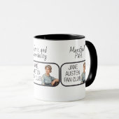Mug Club de fans de Jane Austen (Devant droit)