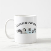 Mug Club de fans Keeshond | Cute Keesie Cartoon Chien (Gauche)
