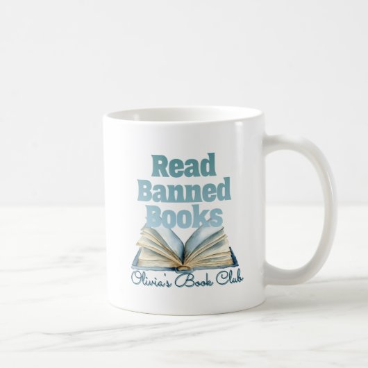 Mug Club de lecture de livres interdits (Droite)