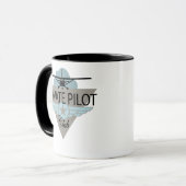 Mug Club de pilote privé (Devant gauche)