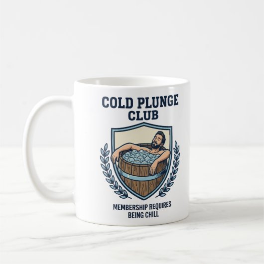 Mug Club de Plongée Froid (Gauche)