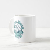 Mug Club de randonnée Hustle & Wheeze (Devant gauche)