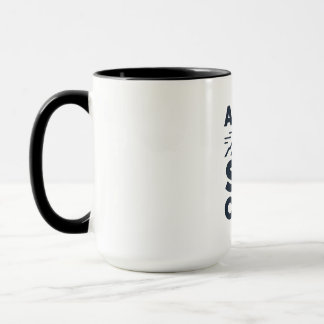 Mug Club de ski après-ski Logo Montagne - Hiver person