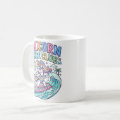 Mug Club de surf Licorne (Devant gauche)