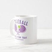 Mug Club d'équipe de joueurs de Pickleball sur mesure  (Devant gauche)