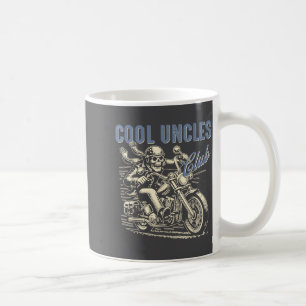 Mug Club des Oncles Cool Oncle Motard Oncle Rétro En M