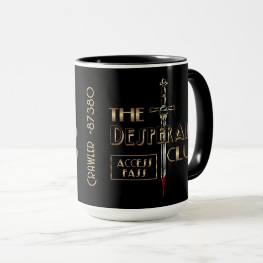 Mug Club Desperado (Devant droit)