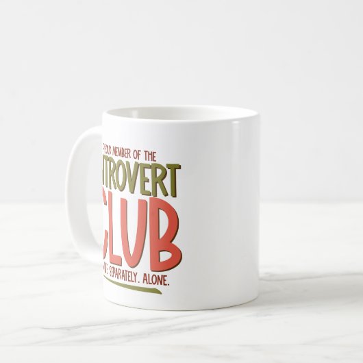 Mug Club d'introduction (Devant gauche)