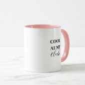 Mug Club Tante Moderne Cute Fun (Devant droit)