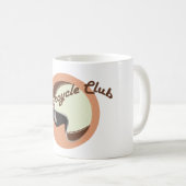 Mug club vintage de moto (Devant droit)
