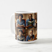 Mug Clubs pour hommes et livres (Devant gauche)