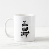 Mug Cluck Oink Baa Moo - Chicken Pig Sheep Cow Farmer  (Gauche)