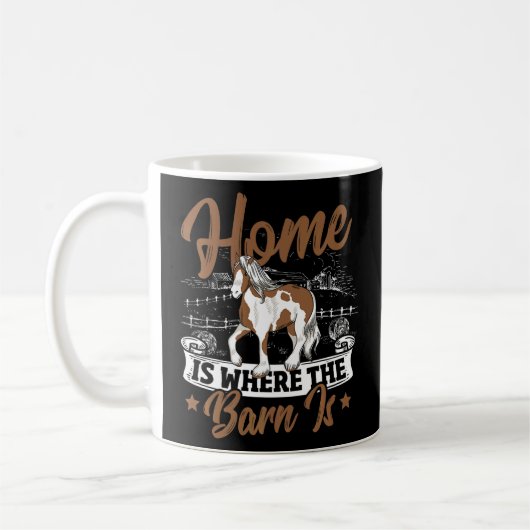 Mug Clydesdale Pour Les Amateurs De Pieds Géants Cheva (Gauche)
